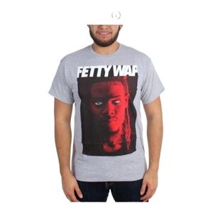 ⭐MDNY Fetty Wap gray Tshirt,size large